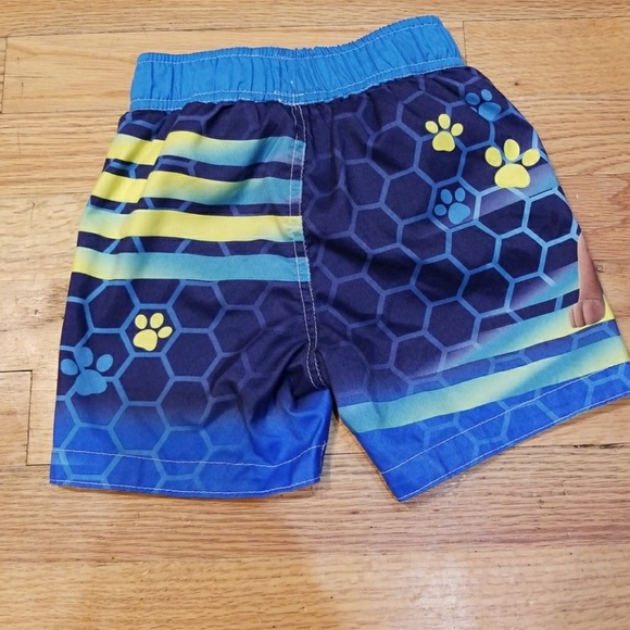 SOLD Paw patrol swim trunks - Picture 2 of 4